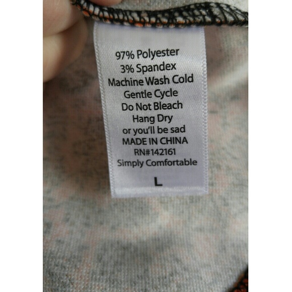 LuLaRoe Cassie Skirt Orange - Picture 5 of 6